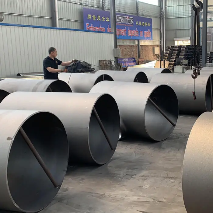 Construction butt weld pipe fittings supplier