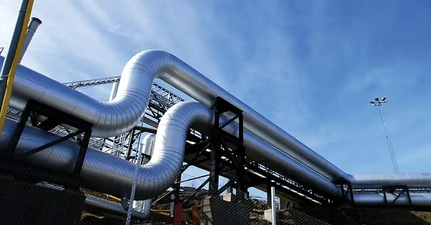 Industrial Steel Pipelines. Industrial Steel Pipelines.