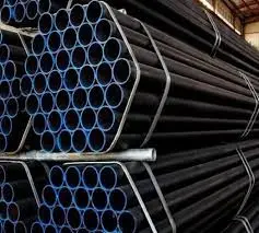 black steel pipe vs galvanised