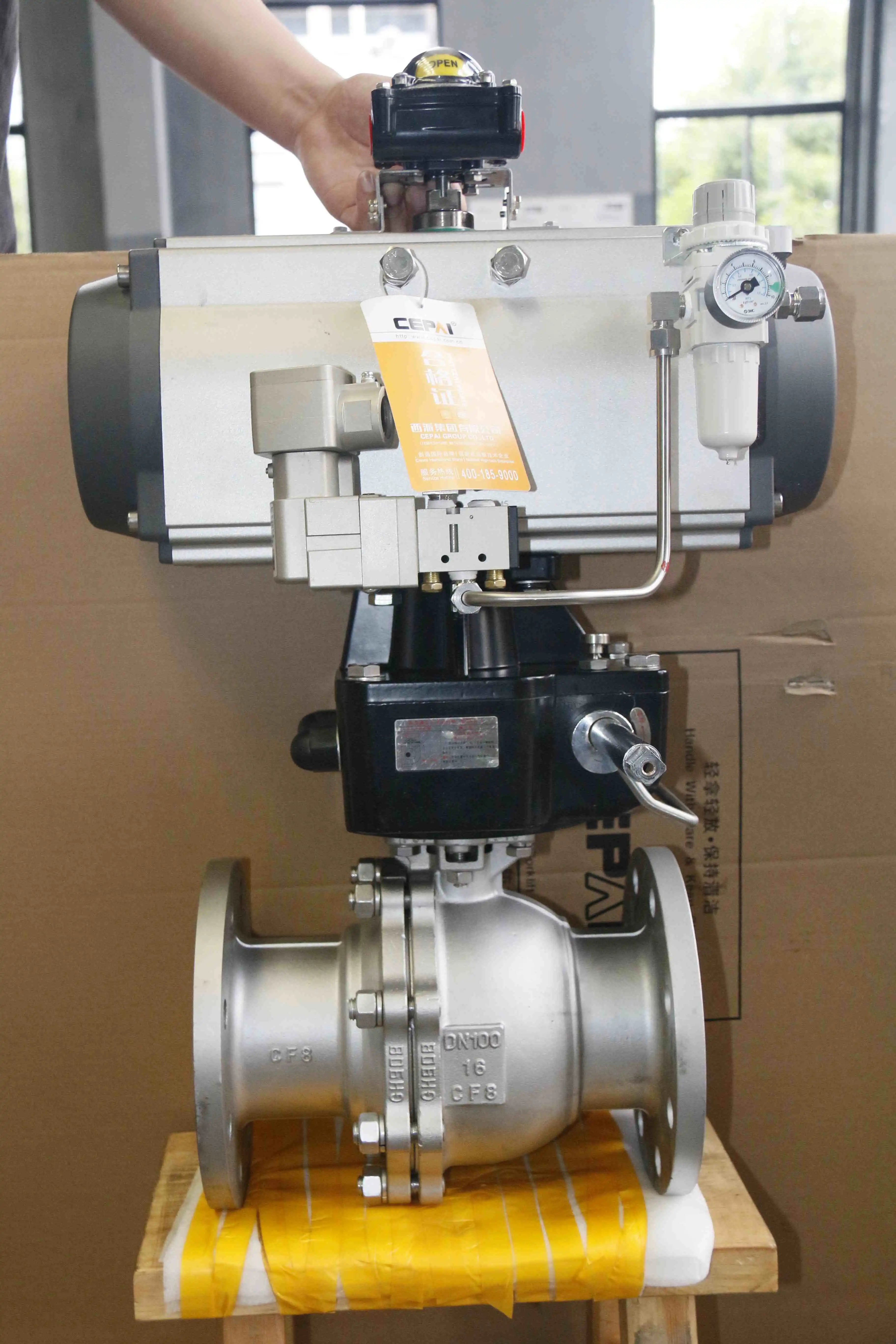 Pneumatic ball valve Pneumatic ball valve